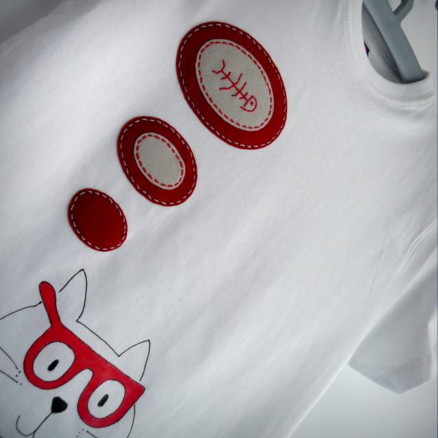 camiseta artesania personalizada fieltro fashion victim-002